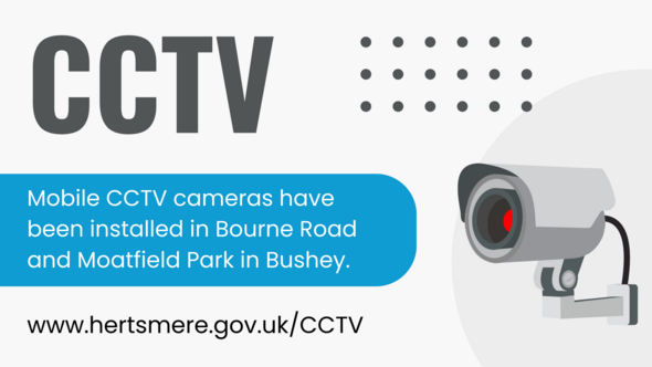 Hertsmere have installed cameras in Bourne Road Bushey